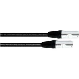 Cordial 15618 RJ45 Câble réseau, câble patch CAT 6a SF/UTP 1.00 m noir gaine PUR 1 pc(s)