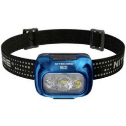 Lampe frontale LED NiteCore NU31 blau à batterie 550 lm NC-NU31-BL