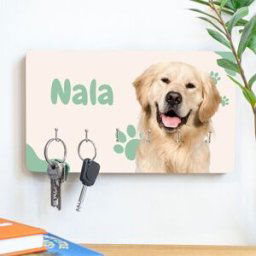 cadeauxfolies Porte-clés mural personnalisé avec animal de compagnie, Cadeaux Photo, Cadeaux rigolos, Petits cadeaux, Cadeau, Idée cadeau