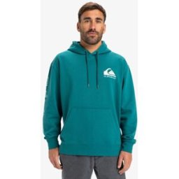 Omni Logo Hoodie EQYFT05054 par Quiksilver Vert S Accessoires