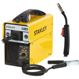 Stanley MIG 100 - Poste à souder Inverter (MIG) - Pour soudage NO GAZ