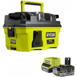 Ryobi RV1811-0 - Aspirateur solides et liquides portable à batterie - 18V 4.0Ah