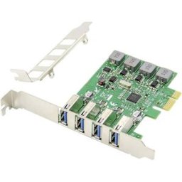 Digitus DS-30226 4 ports Carte PCI-Express USB, USB 1.1, USB 2.0, USB 3.0, USB-A PCIe