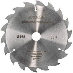 Metabo 628272000 Lame de scie circulaire 165 mm 1 pc(s)