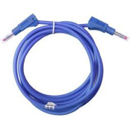 Mueller Electric BU-2323-10-79-6 Cordon de mesure banane mâle 4 mm banane mâle 4 mm 2 m bleu 1 pc(s)