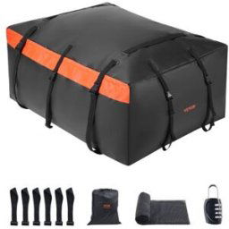 VEVOR Sac de Toit de Voiture 651 L Porte-Bagages de Toit en PVC 840D Transport