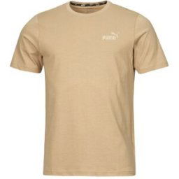 T-shirt Puma ESS SMALL LOGO TEE (S) Beige US S hommes