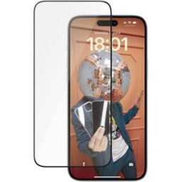 PanzerGlass Ceramic Protection Ultra-Wide Fit Verre de protection décran Apple iPhone 15 Plus 1 pc(s) résistant aux éraflures, anti-traces de doigts 2839