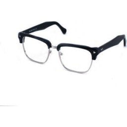 Lunettes de soleil Xlab MAUI Cadres Optiques, Noir argent/Marron, 54 mm