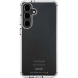Hama Coque arrière Samsung Galaxy S24 transparent résistant aux chocs, chargement par induction 00136073