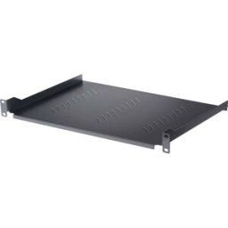 Intellinet 710954 19 pouces Plaque de sol 2 UH montage fixe adapté à une baie de profondeur: à partir de 450 mm noir