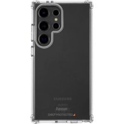 Hama Coque arrière Samsung Galaxy S24 Ultra transparent résistant aux chocs, chargement par induction 00136092