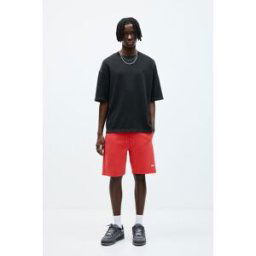 Pull&Bear Bermuda Jogger Stwd Rouge L male