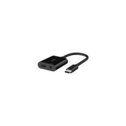 Belkin RockStar USB-C vers jack de casque / adaptateur de charge - USB / audio - 19.6 cm