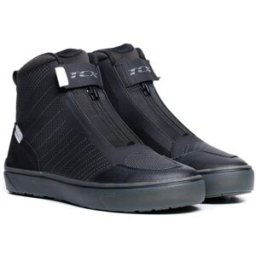 Tcx - Ikasu 2 Wp Chaussures Moto Imperméables Homme - Tissus - Men - Black/white - 39