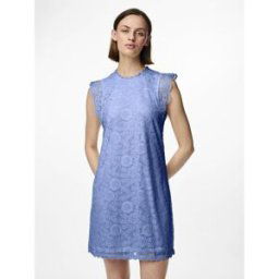 Pieces Robe courte en dentelle Colline bleu Nell XL female