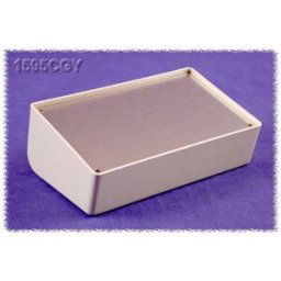 Boîtier pupitre Hammond Electronics 1595EGY ABS gris (L x l x H) 215 x 130 x 75 mm 1 pc(s)
