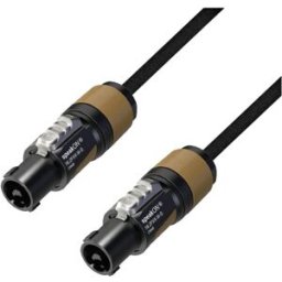 Adam Hall 5 STAR S215 SS 0500 haut-parleur Câble de liaison [1x NL2FX mâle (2 pôles) - 1x NL2FX mâle (2 pôles)] 5 m noir
