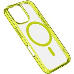 Cellular Line ICONIC MAG Coque arrière Apple iPhone 16 Pro citron vert compatible avec MagSafe ICONICMAGIPH16PROL