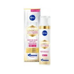 Nivea Cellular Luminous630 Soin de Jour Anti-Taches SPF50 40 ml - Flacon-Pompe 40 ml