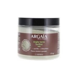 Argaïa Argile Verte Surfine 170 Grammes - Pot 170 g
