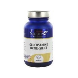 Pharm Nature Glucosamine Ortie Silice - 30 Gélules - Pot 30 gélules