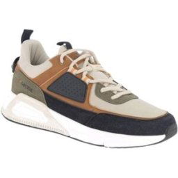 Baskets basses Kaporal Baskets Dolpi homme Ref 63883 Kaki Vert