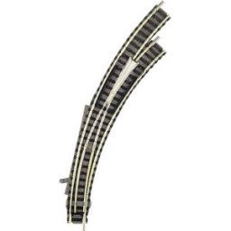 Aiguillage enroulé, à droite Fleischmann 9169 (N) Voie Fleischmann piccolo (avec ballast) 1 pc(s)