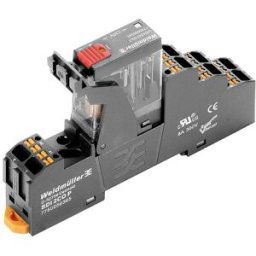 Weidmüller DRIKITP 24VAC 2CO LD/PB Module relais Tension nominale: 24 V/AC Courant de commutation (max.): 5 A 2 inverseurs (RT) 10 pc(s)