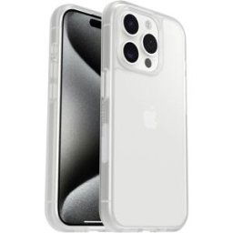 Otterbox React Coque arrière Apple iPhone 15 Pro transparent chargement par induction 77-92756