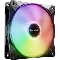 BeQuiet LIGHT WINGS LX 120mm PWM Ventilateur pour PC noir (l x H x P) 120 x 120 x 25 mm avec éclairage LED