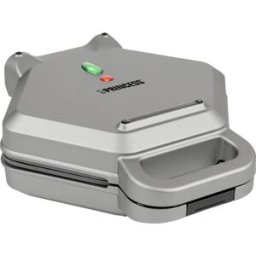 Princess Snack-Maker Machine à croque-monsieur revêtement anti-adhésif, sans BPA, protection contre la surchauffe argent