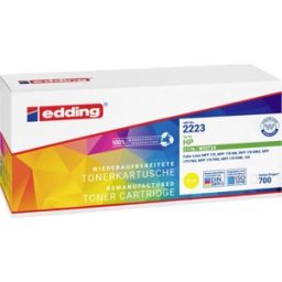 Edding Toner remplace HP 117A compatible jaune 700 pages EDD-2223 18-2223