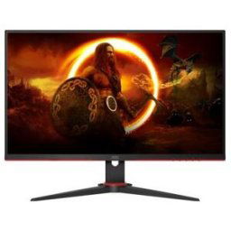 AOC g2 q27g2e/bk écran plat de pc 68,6 cm (27") 2560 x 1440 pixels quad hd noir, rouge