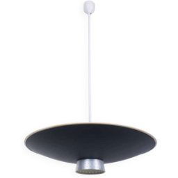 Ceiling lamp DD39 L. Kalff Philips noir 55x55x95