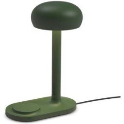 Eva Solo Lampe de table Emendo avec chargeur Qi Emerald green