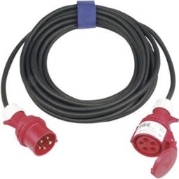 Rallonge SIROX 365.410 32 A 10.00 m noir