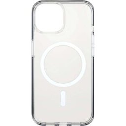 Black Rock Mag Clear Case Coque arrière Apple iPhone 15 transparent compatible avec MagSafe, résistant aux chocs 1300CCM01