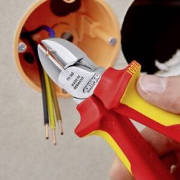 Pince coupante diagonale avec facette Knipex 70 06 160 160 mm 1 pc(s)