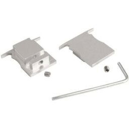 Deko Light 988021 P-ET-04-12 Set dembouts de fermeture aluminium (l x H x P) 18 x 23.60 x 27 mm 1 pc(s)