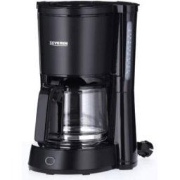 Severin Cafetière électrique KA 9554 TYPE, 1.000 W, noir mat