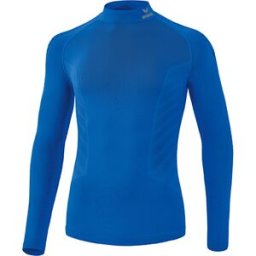 Maillot de compression manches longues col montant Erima Athletic Bleu L Homme