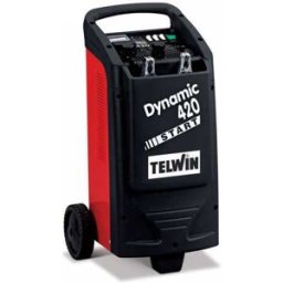 Telwin Dynamic 420 Start - Chargeur de voiture et démarreur - batteries humides/démarrage-arrêt 12/24V