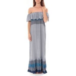 Robe By La Vitrine Robe Longue Care of you Bleu F50055 Bleu