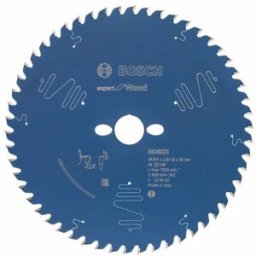 Bosch Accessories Expert for Wood 2608644342 Lame de scie circulaire 254 x 30 x 1.8 mm Nombre de dents: 54 1 pc(s)
