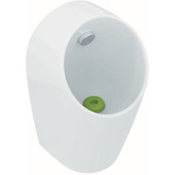 Ideal Standard Maxi Urinal E189601 cuvette intérieure au design anti-éclaboussures, 30x30x55cm, sans eau, blanc