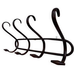 Porte manteau Style Thonet 4 S Autriche marron 67x22x35