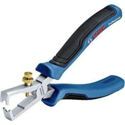 Professional Bosch Power Tools 1600A01V03 Pince à dénuder Réglage fin, avec revêtement caoutchouc 0 à 10 mm²