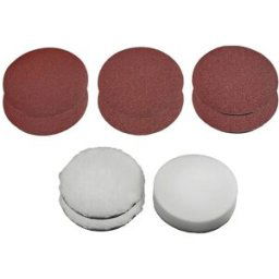 Einhell 2093246 Set daccessoires éponges de polissage /disques de ponçage