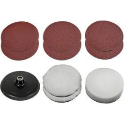 Einhell 2093245 Set daccessoires éponges de polissage /disques de ponçage